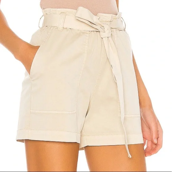 Sanctuary Beige High Waisted Daily Short - Picture 4 of 5